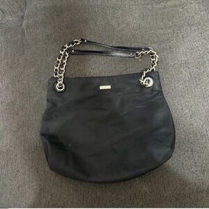 Kate Spade Black Women's Shoulder Bag with Chain Straps